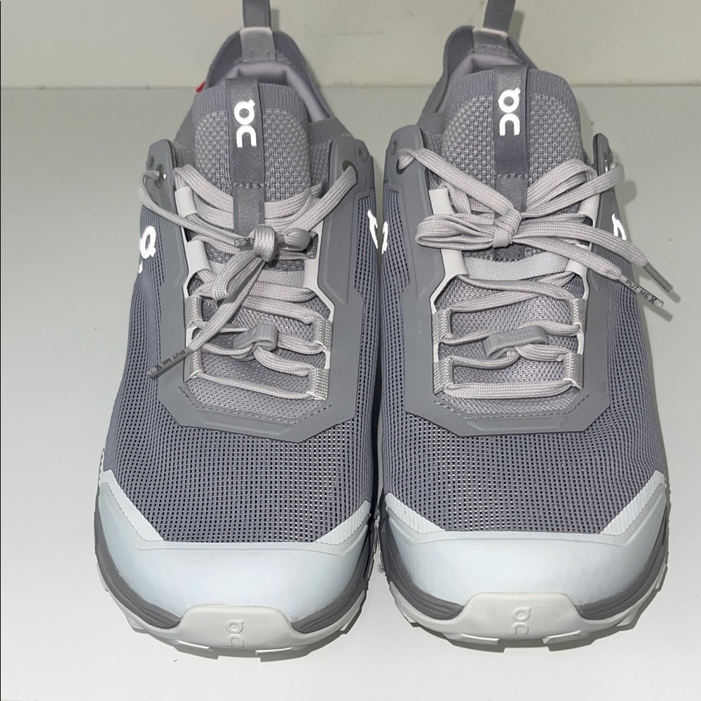 On Running Men's Dark Gray and Light Gray Athletic Shoes